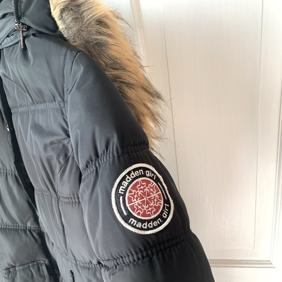 Steve Madden Jackets \u0026 Coats | Steve Madden Long Puffer Jacket (Canadian Goose Dupe) | Color: Black | Size: M | M3ghanryan's Closet